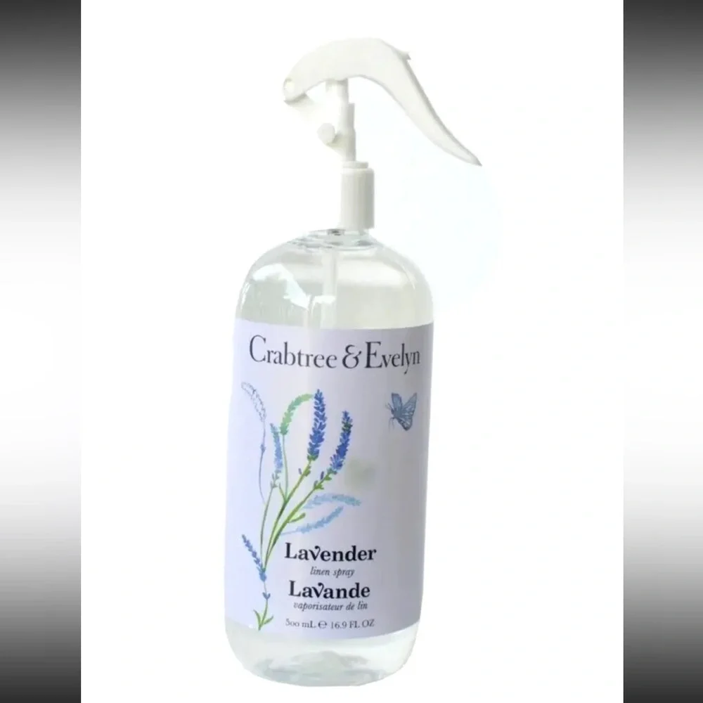 Crabtree & Evelyn Lavender Linen Spray 16.9 oz NEW